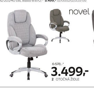 2 Otočná židle