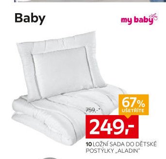 Ložní sada do dětské postýlky „Aladin“