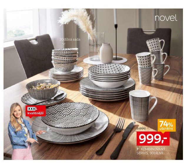 Kombinovaný servis, 30dílný