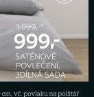 Saténové povlečení 3dílná sada