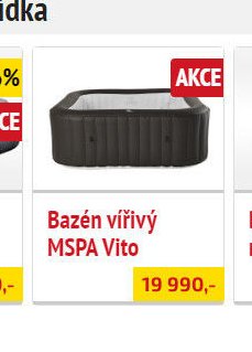 Bazén vířivý MSPA Vito