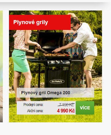 Plynový gril Omega 200