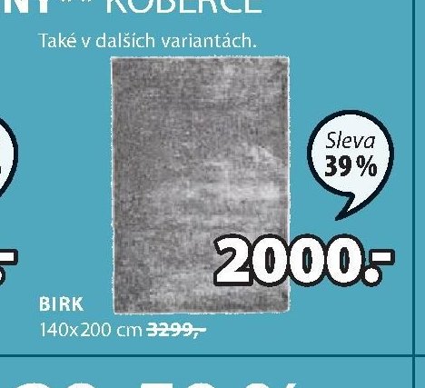 BIRK koberec