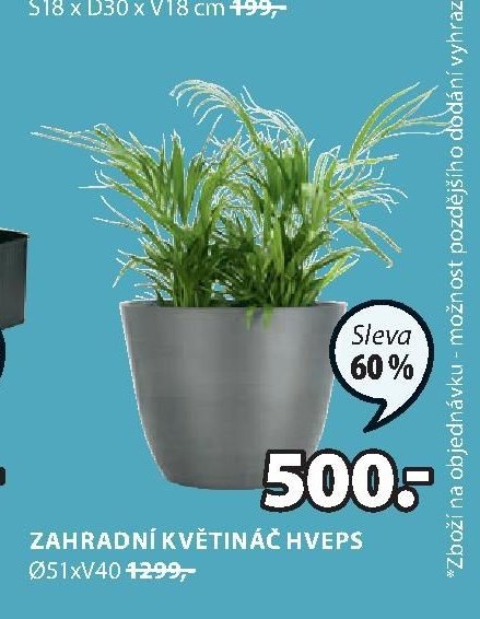 ZAHRADNÍ KVĚTINÁČ HVEPS