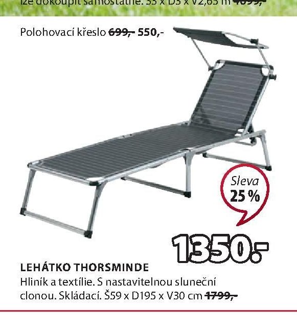 Lehátko THORSMINDE