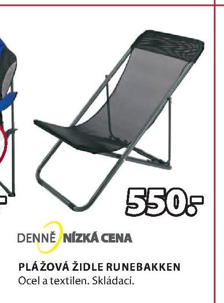 Plážová židle RUNEBAKKEN