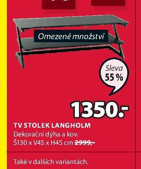 TV STOLEK LANGHOLM