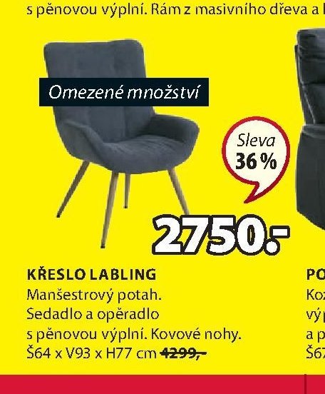 KŘESLO LABLING