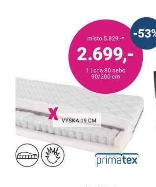 Matrace PRIMAVERA
