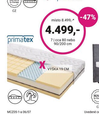 Matrace PRIMATEX