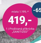 Prošívaná přikrývka SANITIZED