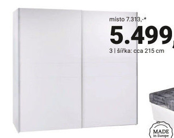 SKŘÍŇ S POSUVNÝMI DVEŘMI „POLY 4“