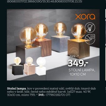 Stolní lampa