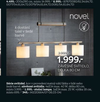 Série svítidel
