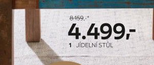 JÍDELNÍ STŮL
