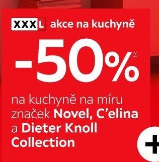 XXX L akce na kuchyně -50%