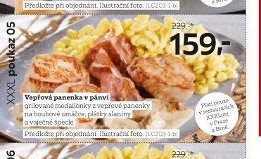 Vepřová panenka v pánvi