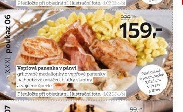 Vepřová panenka v pánvi