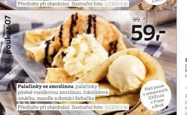 Palačinky se zmrzlinou