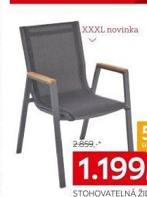Stohovatelná židle