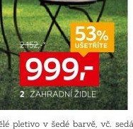 Zahradní židle