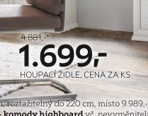 HOUPACÍ ŽIDLE