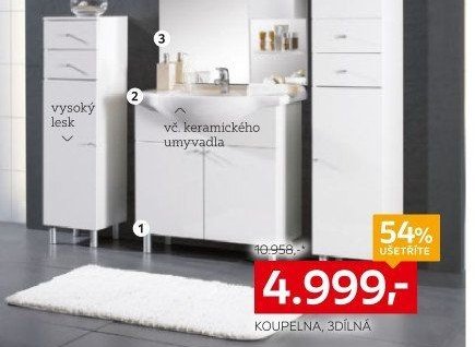 Koupelna, 3dílná