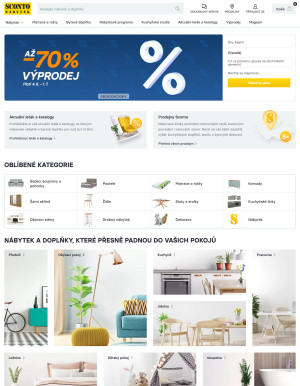 akční leták Sconto nábytek 22.6.2021-28.6.2021