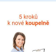5 kroků k nové koupelně