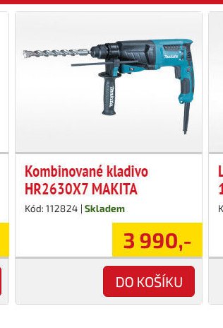 Kombinované kladivo HR2630X7 MAKITA