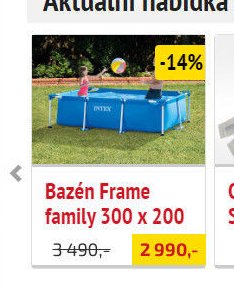 Bazén Frame family 300 x 200