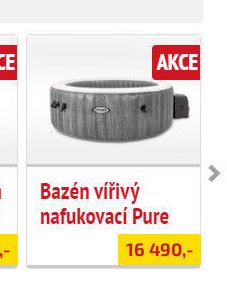 Bazén vířivý nafukovací Pure