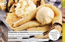 Palačinky se zmrzlinou