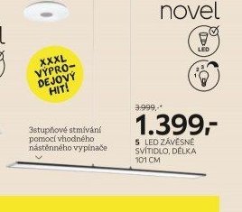LED závěsné svítidlo