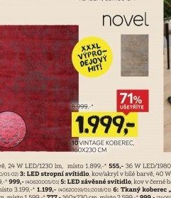 Vintage koberec 160x230 cm