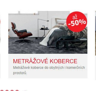 METRÁŽOVÉ KOBERCE