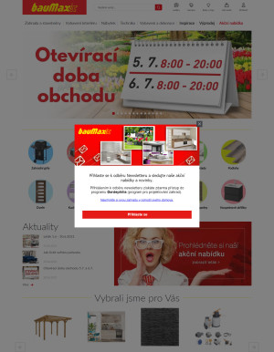 akční leták bauMax 30.6.2021-6.7.2021