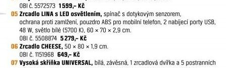 05 Zrcadlo LINA