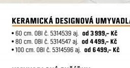 Keramická designová umyvadla