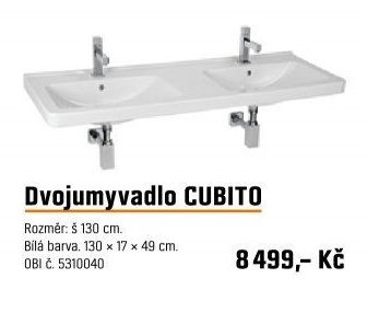 Dvojumyvadlo CUBITO