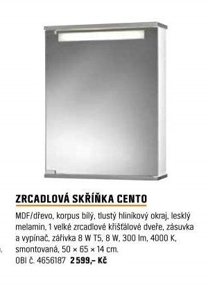 ZRCADLOVÁ SKŘÍŇKA CENTO