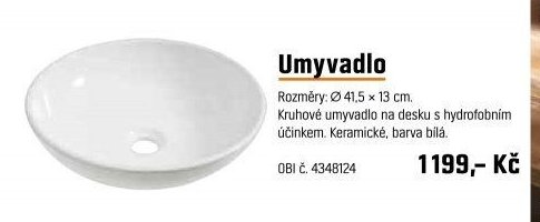 Umyvadlo