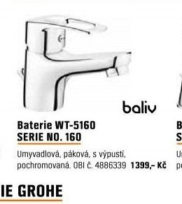 Baterie WT-5160 SERIE NO. 160