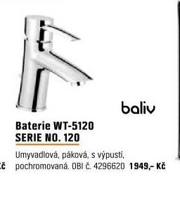 Baterie WT-5120 SERIE NO. 120