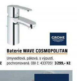 Baterie WAVE COSMOPOLITAN