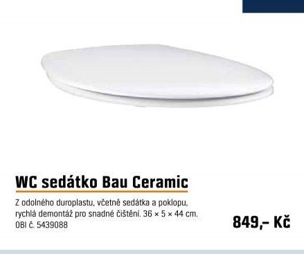 WC sedátko Bau Ceramic
