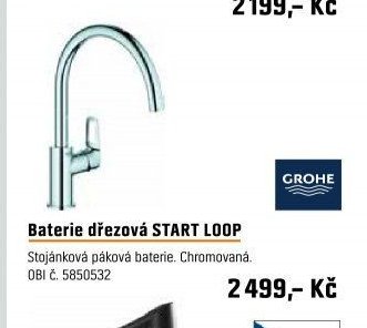Baterie dřezová START LOOP