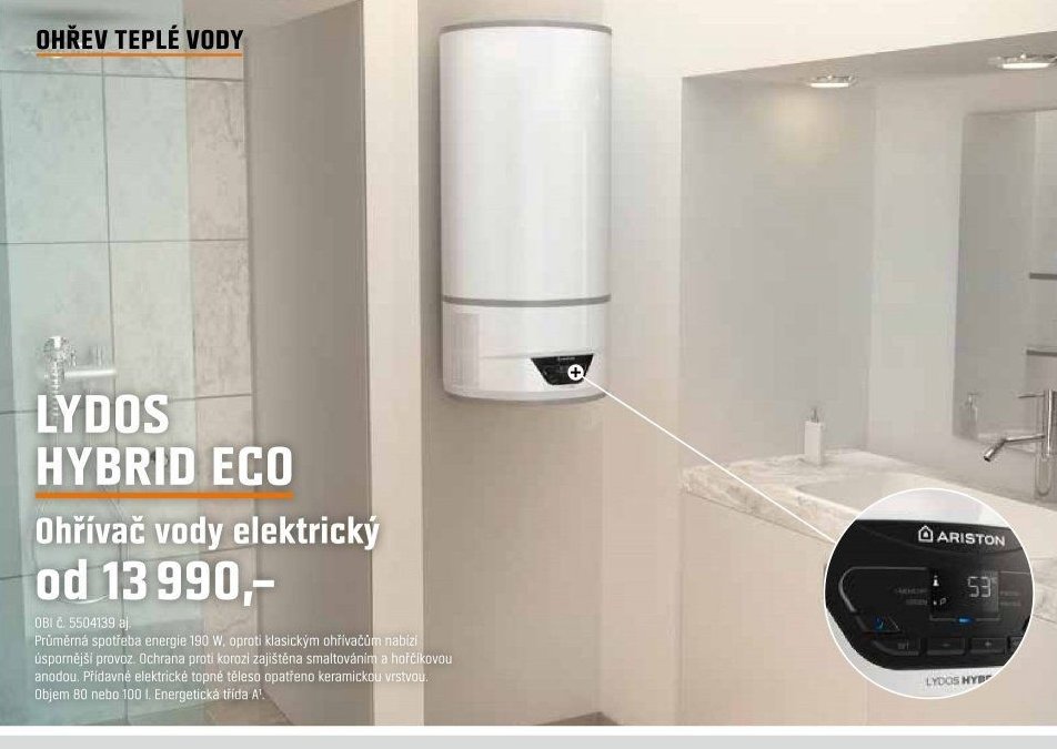 LYDOS HYBRID ECO Ohřívač vody elektrický