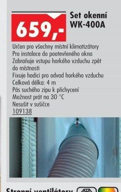 Set okenní WK-400A