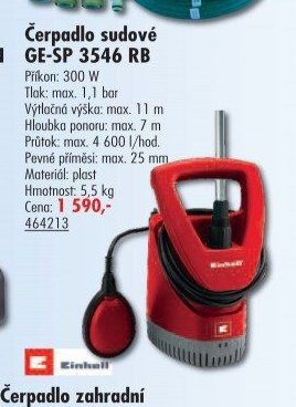 Čerpadlo sudové GE-SP 3546 RB